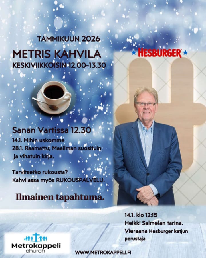 Metris-kahvila tammikuu 2026