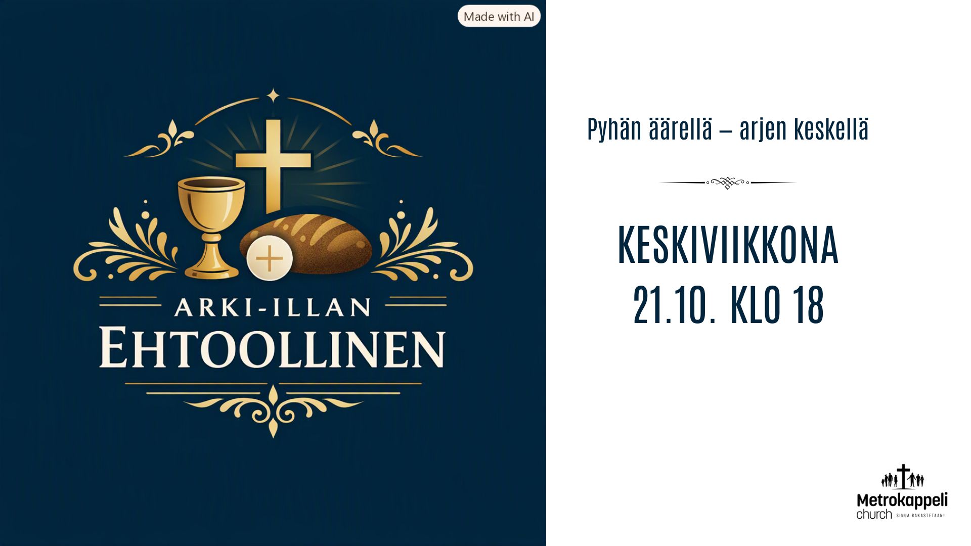 Pyhän äärellä arjen keskellä